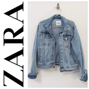 Zara Women’s Denim Blazer